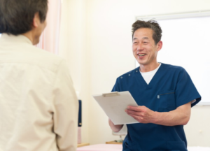 「柔道整復師」の国家資格を持つ院長