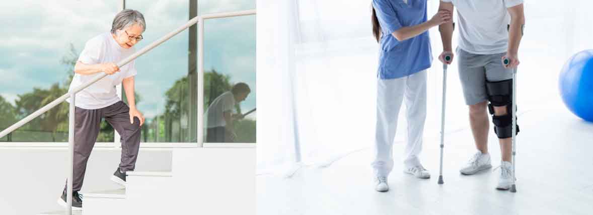 骨折とリハビリ